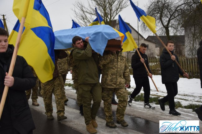 На Волині попрощалися з Героєм Миколою Рябіїком