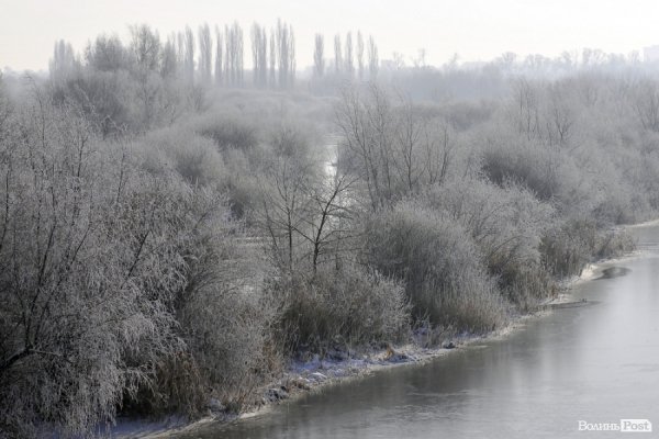 Фото зимового Луцька 