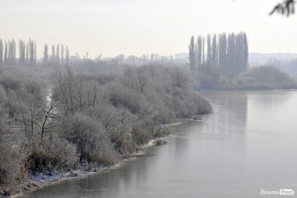 Фото зимового Луцька 