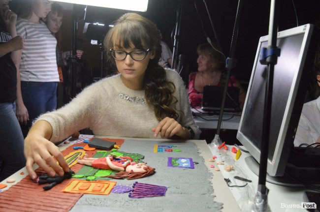 У Луцьку знімають «пластилінову» короткометражку. ФОТО