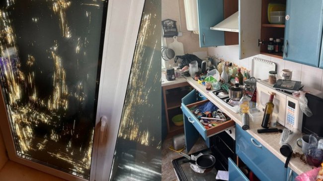 Волонтер з Луцька показав, як російські військові захарастили його дім на Київщині. ВІДЕО