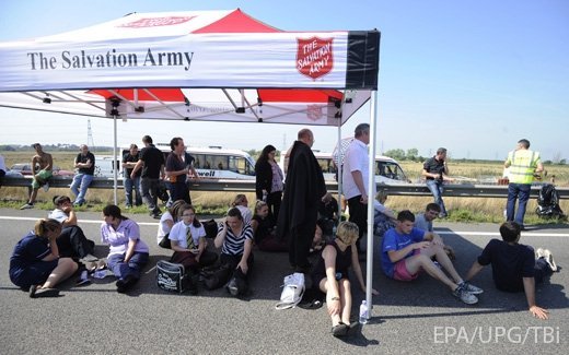 У Британії в аварії зіткнулося понад сто авто. ФОТО