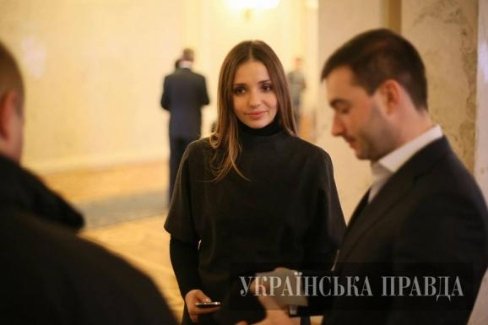 Євгенія Тимошенко була вся в чорному