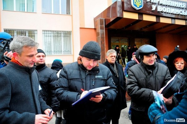 Журналісти Волині пікетували міліцію. ФОТО