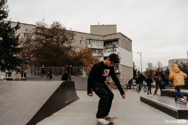 У Луцьку відкрили перший урбан-парк «Молодіжний». ФОТОРЕПОРТАЖ