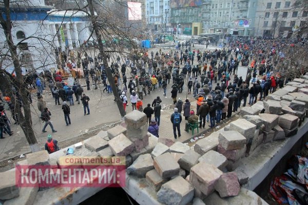 Київ: другий день заворушень. ФОТО