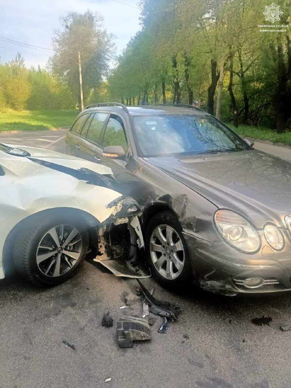 У Луцьку зіткнулися дві автівки