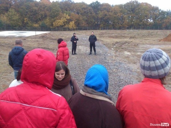 У селі під Луцьком - мітинг проти печі 