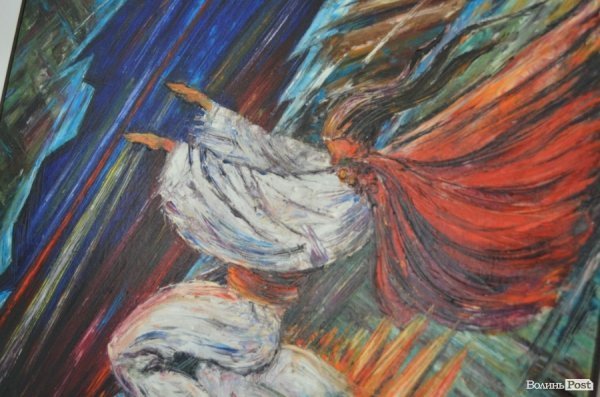 Коли полотна танцюють: у Луцьку відкрили виставку картин «в чотири руки». ФОТО