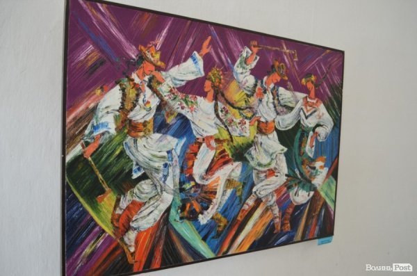 Коли полотна танцюють: у Луцьку відкрили виставку картин «в чотири руки». ФОТО