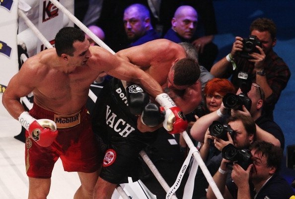 Як Кличко побив поляка. ВІДЕО. ФОТО