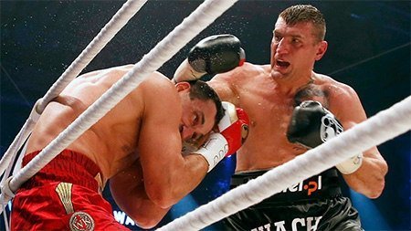 Як Кличко побив поляка. ВІДЕО. ФОТО