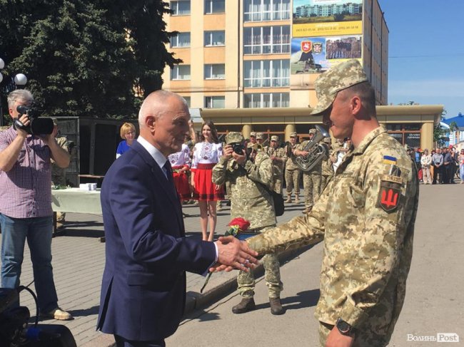 Ви зберегли наш мир: на Волині зустріли зенітників, які повернулися з АТО. ФОТО