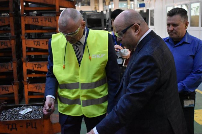 Савченку показали, як на великому заводі практикуються волинські студенти. ФОТО