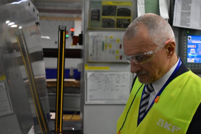 Савченку показали, як на великому заводі практикуються волинські студенти. ФОТО