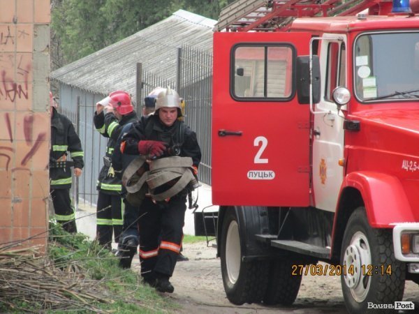 У Луцьку «горів» нічний клуб. ФОТО