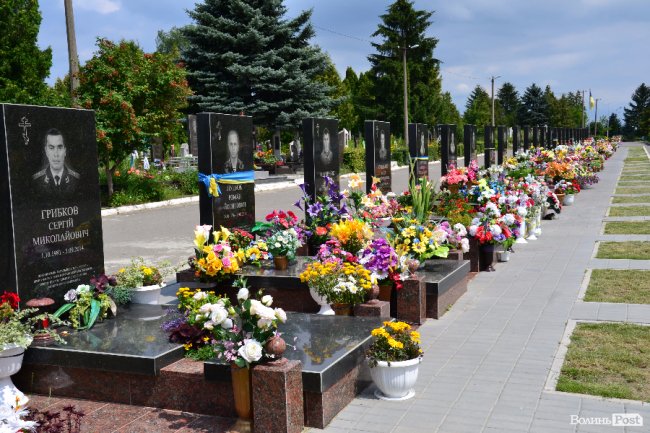 У Луцьку поховали атовця Володимира Бабія