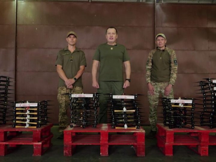 Бійці батальйону «Свобода» отримали чергову партію FPV-дронів від волонтерів «Української команди»