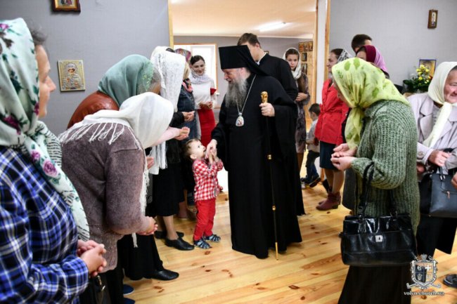 У Луцьку УПЦ (МП) освятила тимчасовий храм. ФОТО