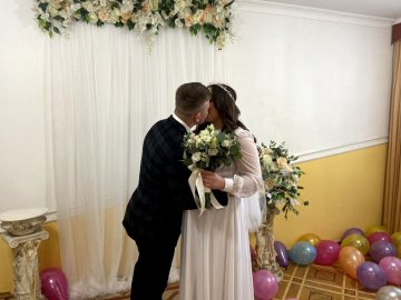 У Луцьку одружилися нацгвардійці, які познайомилися на службі. ФОТО