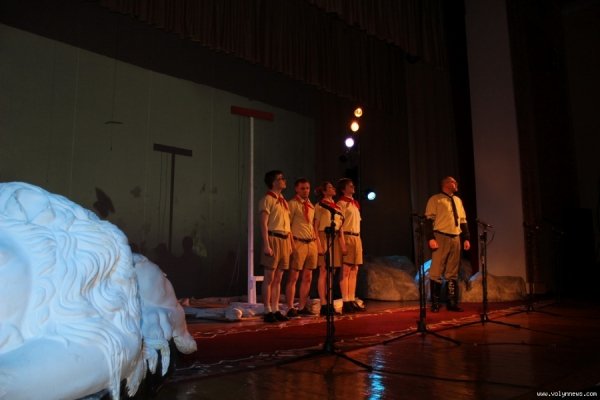 «Павлік Морозов» на луцькій сцені. ФОТО