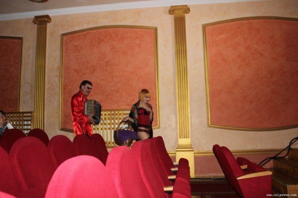 «Павлік Морозов» на луцькій сцені. ФОТО