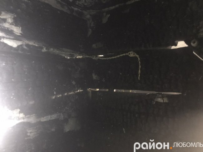 На Волині горів будинок. ФОТО 