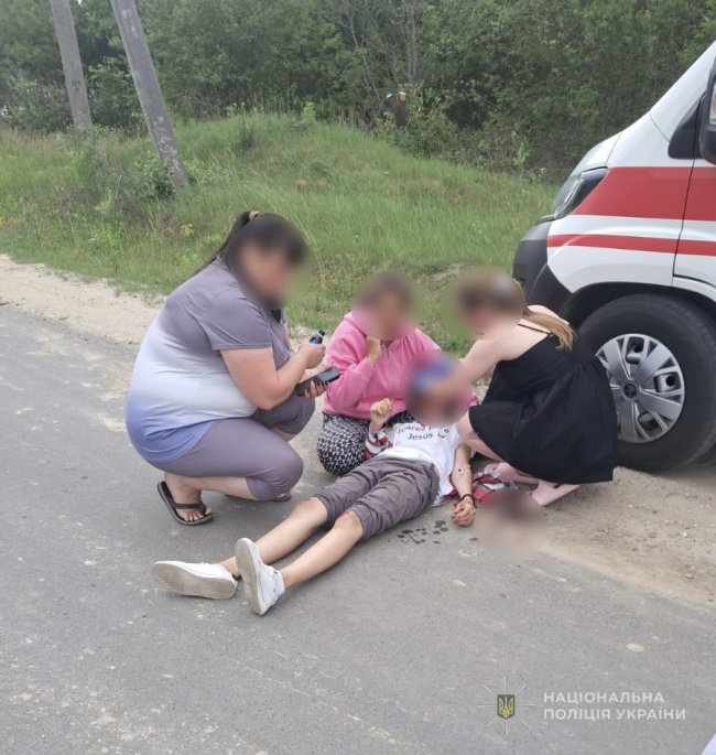 Аварії на мотоциклах: на Волині травмувалися четверо неповнолітніх
