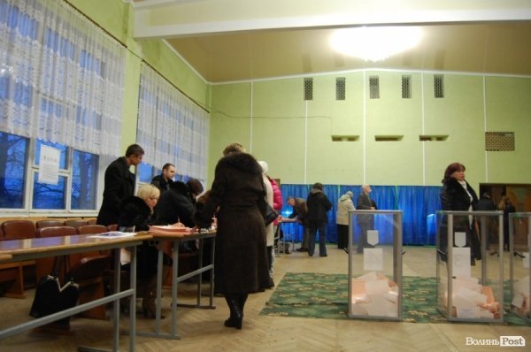 Вибори у Луцьку. ФОТО