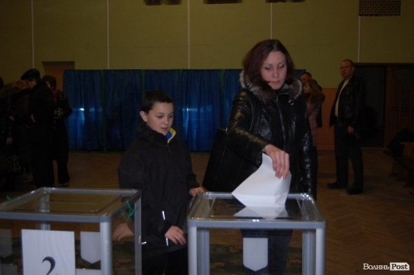 Вибори у Луцьку. ФОТО