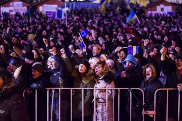 Гурт з Луцька виступив на Євромайдані в Києві. ФОТО