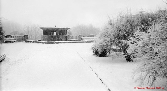 Опублікували історичні фото зимового Луцька