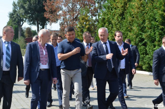 Як Прем’єр-міністр «інспектував» луцький «Мотор». ФОТО