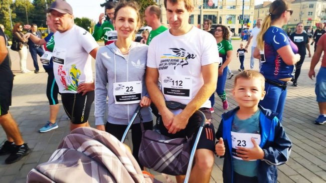 У Луцьку відбувся патріотичний забіг в пам’ять про загиблих воїнів 