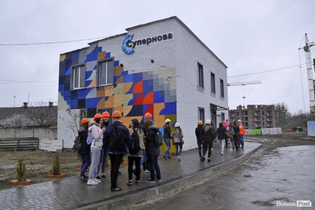 Конкурс для дизайнерів у Луцьку: учасники відвідали будівництво ЖК «Супернова»*