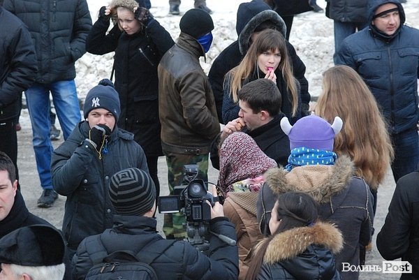 У Луцьку освистували нового губернатора. ФОТО