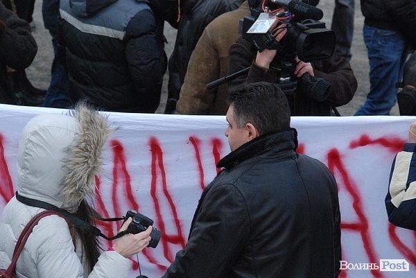 У Луцьку освистували нового губернатора. ФОТО