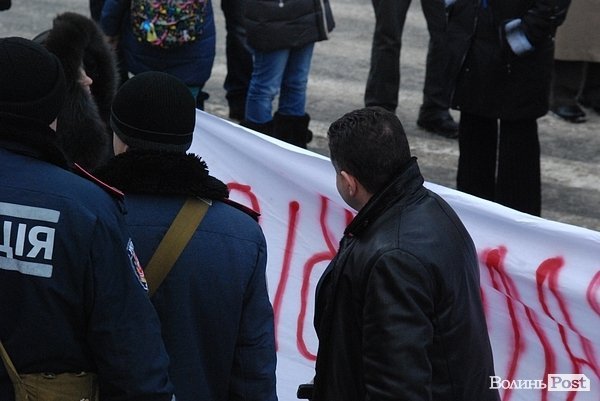 У Луцьку освистували нового губернатора. ФОТО