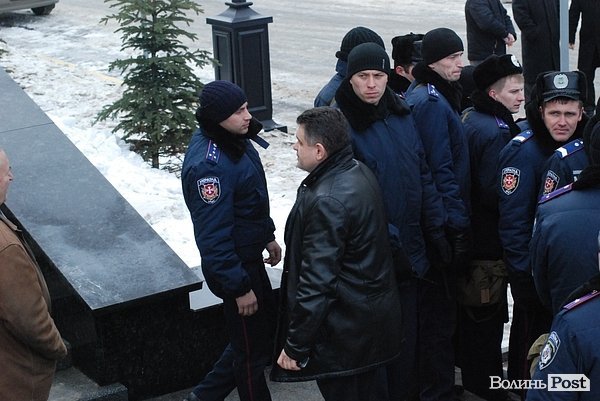 У Луцьку освистували нового губернатора. ФОТО