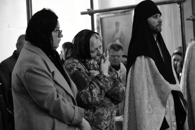 Лучани провели в останню дорогу загиблого Героя Руслана Собуцького