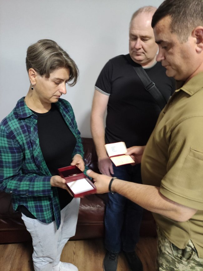 Батькам 23-річного Героя з Волині Артема  Голодюка вручили його посмертну нагороду