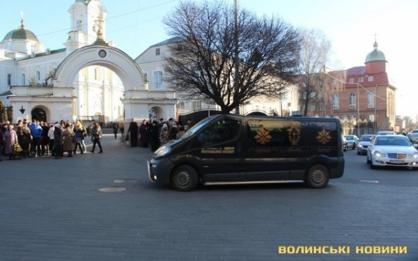 У Луцьку прощалися з Петром Гордійчуком.ФОТО