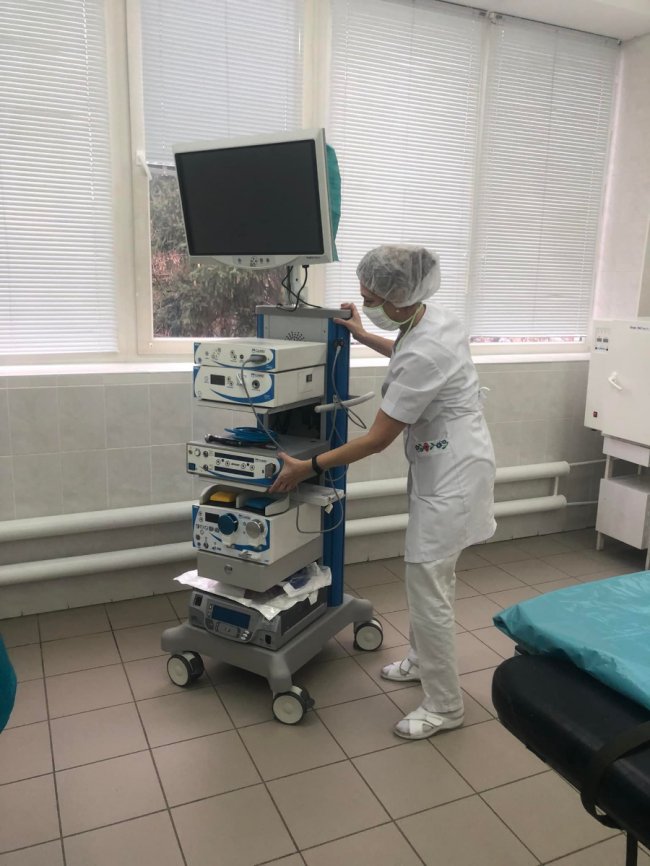 Благодійники подарували луцькій лікарні атроскопічне обладнання