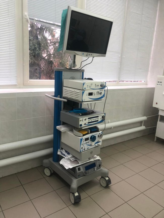 Благодійники подарували луцькій лікарні атроскопічне обладнання