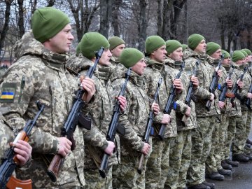 Волинські прикордонники склали військову присягу. ФОТО