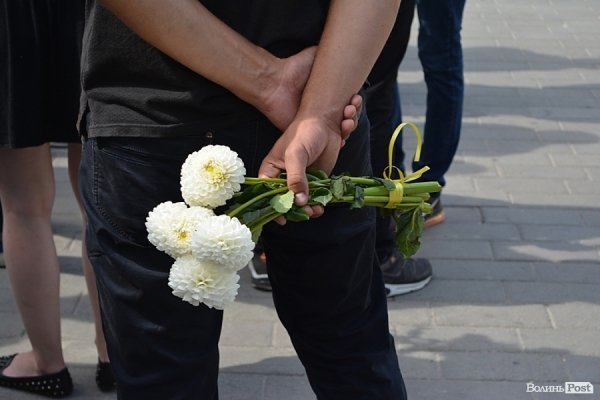 У Луцьку прощалися з загиблим бійцем «Азову». ФОТО. ВІДЕО