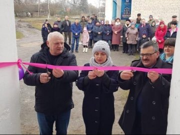 У селі на  Волині відкрили оновлений ФАП
