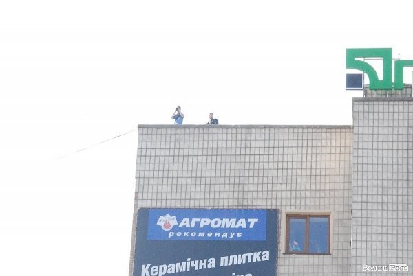 Масовий велопробіг до Дня Незалежності в Луцьку. ФОТО