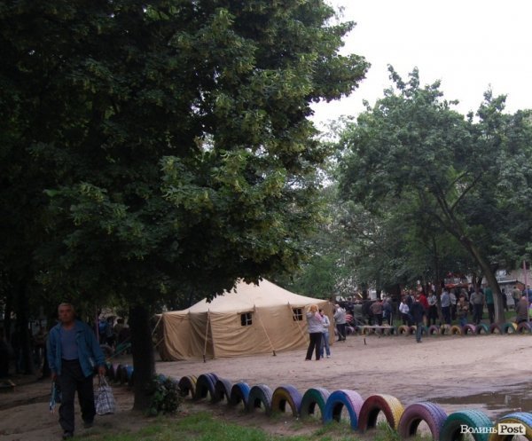 Обвал будинку в Луцьку. ФОТО