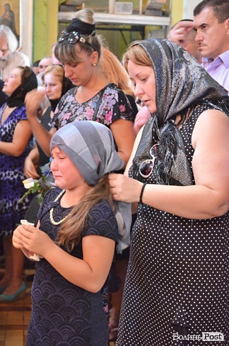 У Луцьку прощалися з загиблим «айдарівцем». ФОТО